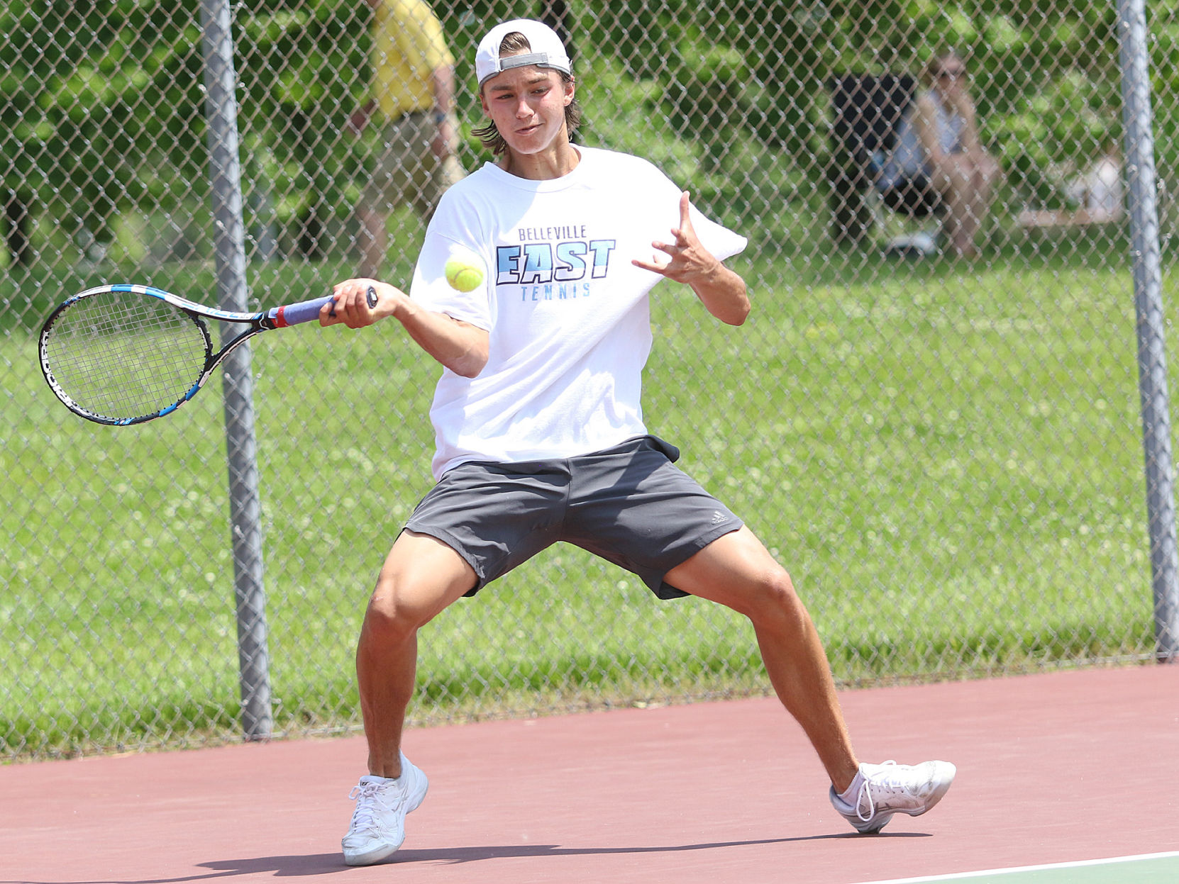 Belleville East's Max Skaer vs. Edwardsville's Zach Trimpe